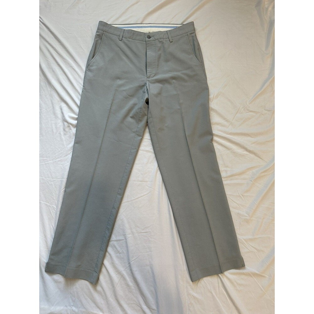 FootJoy Gray Athletic Fit Mens Golf Pants size 36x34 Performance Polyester